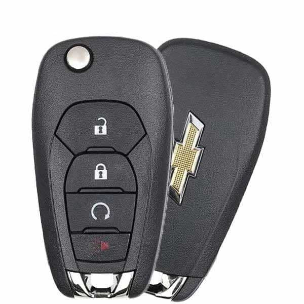 2019-2021 Chevrolet Cruze Trailblazer 4-Button Flip Key {PN: 13530746} LXP-T004