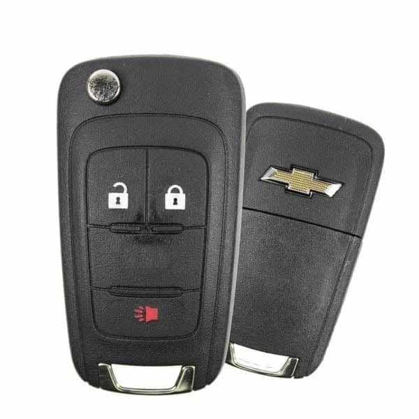 2010-2018 Chevrolet / 3-Button Flip Key / PN: 5913598 / OHT01060512