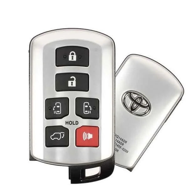 2011-2020 Toyota Sienna / 6-Button Smart Key / PN: 89904-08010