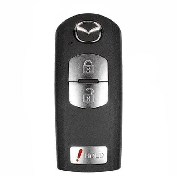 2012-2017 Mazda 3 CX3 CX5 3-Button Smart Key { PN: KDY3-67-5DY } WAZSKE13D01