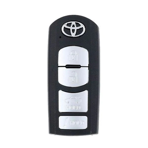2017-2020 Toyota Yaris iA 4-Button Smart Key PN: 89904-WB001, WAZSKE13D01