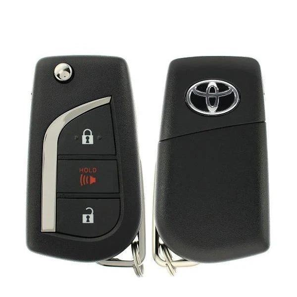 2019-2022 Toyota RAV4 3-Button Flip Key { PN: 89070-0R300 } GQ4-73T