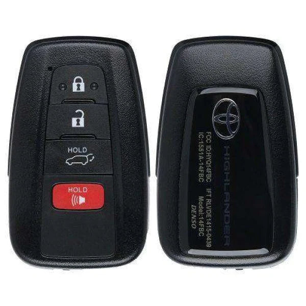 2021-2023 Toyota Highlander / 4-Button Smart Key / PN: 8990H-0E370 / HYQ14FLA
