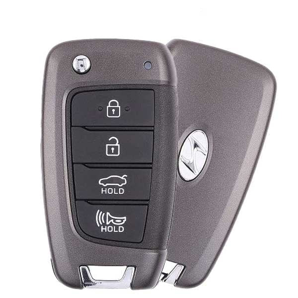 2021 Hyundai Elantra 4-Button Flip Key { PN: 95430-AA000 } NYOMBEC4TX2004 434 MHz