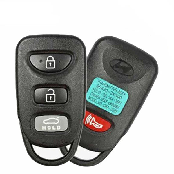 2011-2016 Hyundai Elantra / 4-Button Keyless Entry Remote / PN: 95430-3X501 / OSLOKA-360T