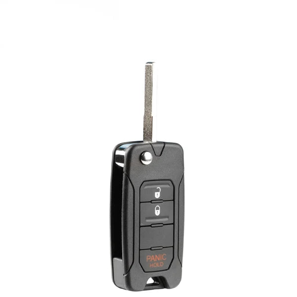 2016-2019 Jeep Fiat / 3-Button Remote Flip Key {2ADFTFI5AM433TX}