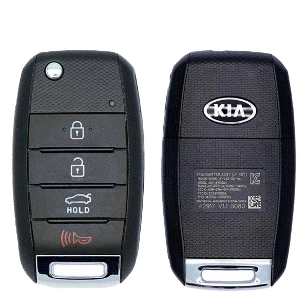 2016-2020 Kia Optima / 4-Button Remote Flip Key {PN: 95430-D4000} SY5JFRGE04