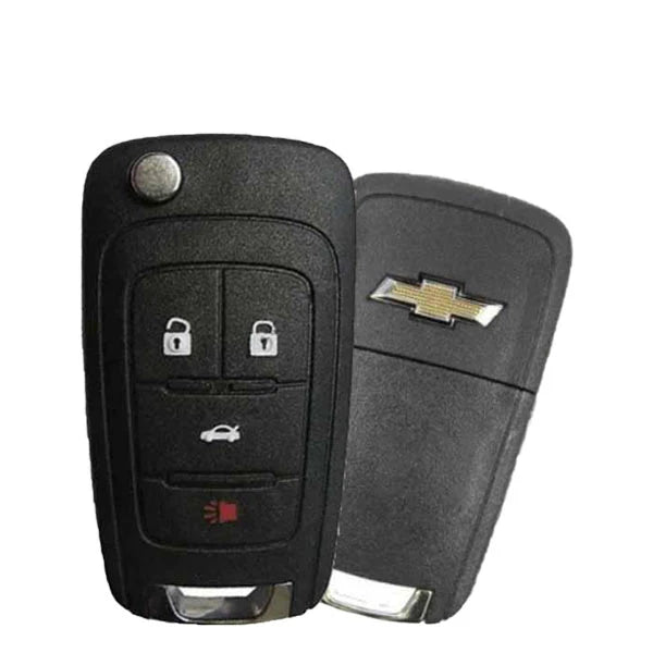 Chevrolet 2014-2016 4-Button Remote Flip-Key PN: {13586489} KR55WK50073