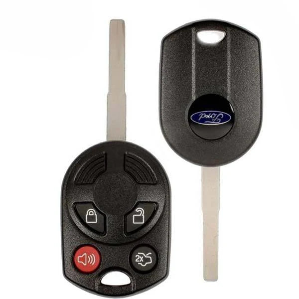 2011-2024 Ford 4-Button Remote Head Key { PN: 164-R8046 } OUCD6000022  HU101 HS  Chip 80 Bit