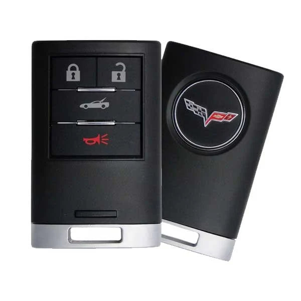 2005-2013 Chevrolet Corvette / 4-Button Smart Key / PN: 25926480 25926479 / M3N-5WY7777A