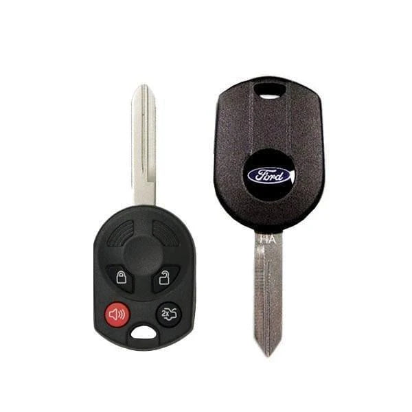 2006-2012 Ford / 4-Button Remote Head Key / PN: {164-R7040} OUCD6000022 / H75 / Chip 80 Bit