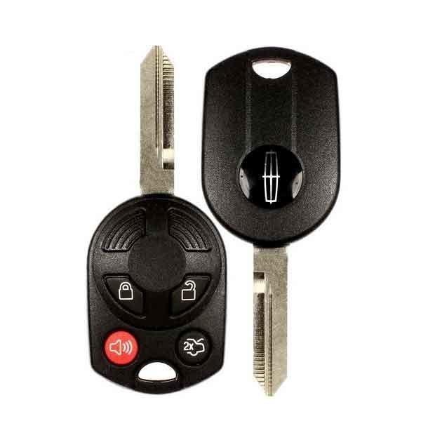 2007-2010 Lincoln / 4-Button Remote Head Key PN: {164-R7015} OUCD6000022 / H75 / Chip 40 Bit