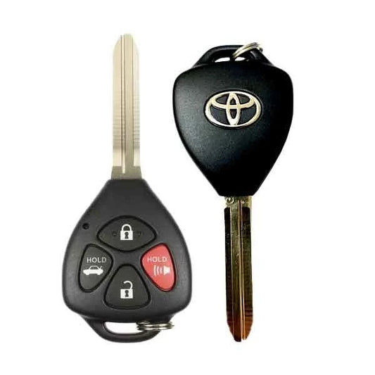 2009-2012 Toyota Corolla Venza / 4-Button Remote Head Key {PN: 89070-02270} GQ4-29T
