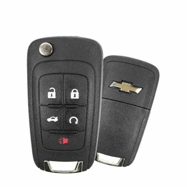 2010-2019 Chevrolet 5-Button Flip Key HS non-PEPS {PN: 13500226} OHT01060512 / OHT05918179