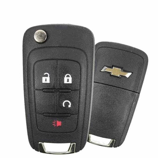 2010-2019 Chevrolet Equinox Sonic / 4-Button Flip Key HS {PN: 20835404} OHT01060512