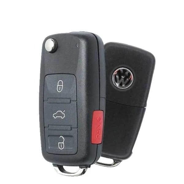2012-2018 Volkswagen / 4-Button Flip Key {PN: 5KO 837 202 EC} NBGFS93N / MQB / 315 Mhz