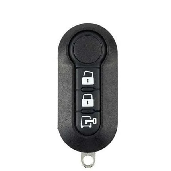 2012-2019 Fiat 500 / Dodge Ram Promaster City / 3-Button Flip Key {LTQF12AM433TX}