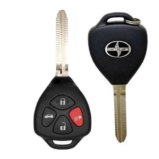 2013-2015 Scion FR-S 4-Button Remote Head Key PN: {SU003-01445} HYQ12BBY (G Chip)