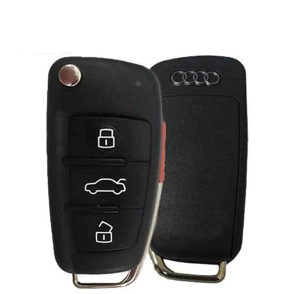 2013-2017 Audi A3 / Q2L / Q3 / 4-Button Flip Key {PN: 81A 837 220 J} NBGFS1271M / MQB / 315 Mhz