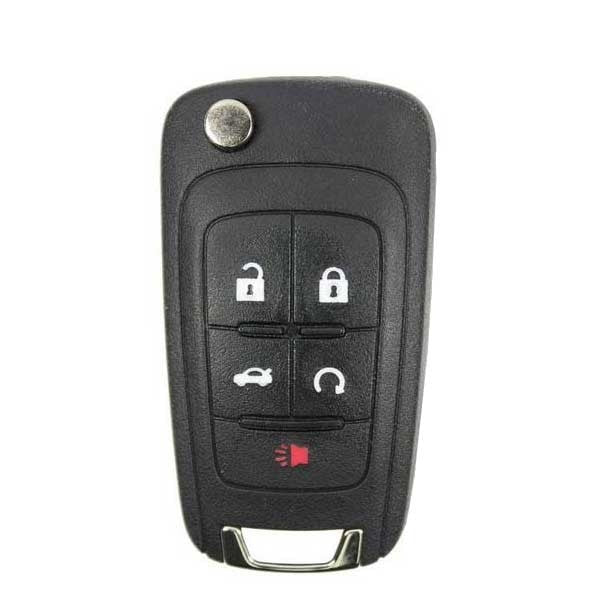 2014-2017 Chevrolet / 5-Button Flip Key / Non-PEPS {PN: 13586490} KR55WK50073