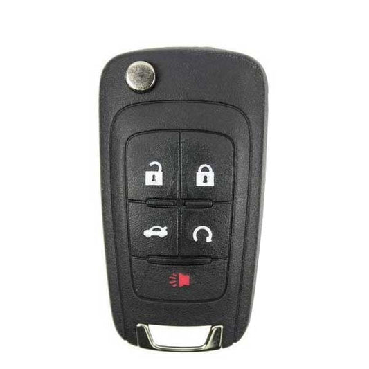 2014-2017 Chevrolet / 5-Button Flip Key / Non-PEPS {PN: 13586490} KR55WK50073