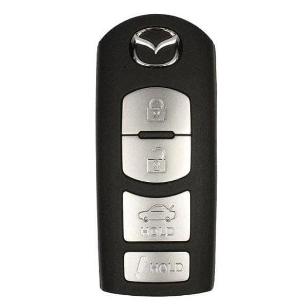 2014-2019 Mazda 4-Button Smart Key { PN: GJY9-67-5DY }WAZSKE13D01