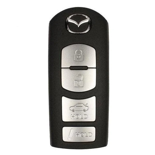 2014-2019 Mazda 4-Button Smart Key { PN: GJY9-67-5DY }WAZSKE13D01