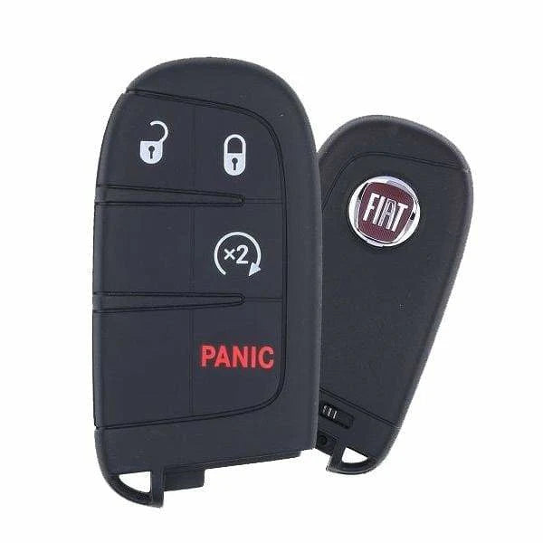 2015-2017 Fiat 500 4-Button Smart Key {PN: 735637066} M3N-40821302