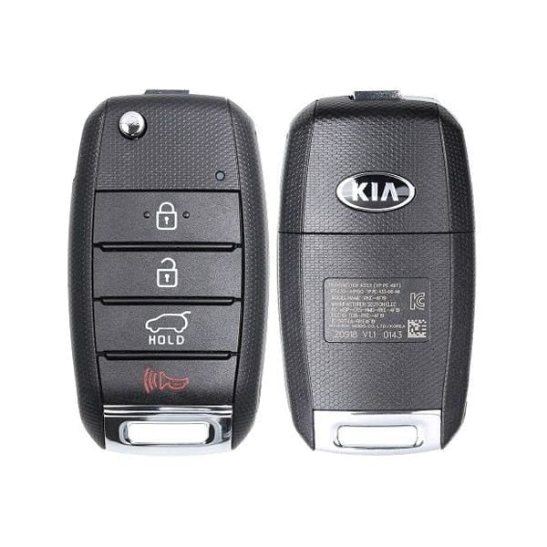 2015-2018 Kia Sedona / 4-Button Flip Key / KK10{PN: 95430-A9100} TQ8-RKE-4F19