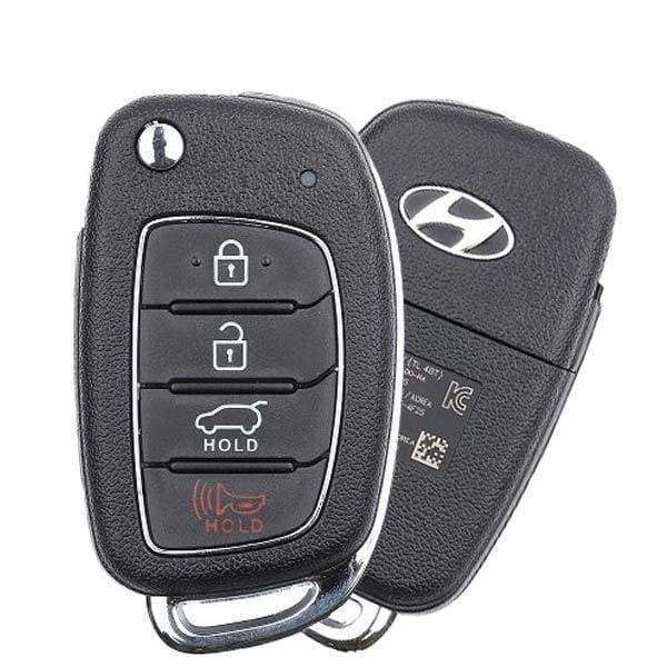 2015-2019 Hyundai Tucson 4-Button Remote Flip Key { PN: 95430-D3010 } TQ8-RKE-4F25