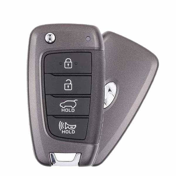 2017-2019 Hyundai Elantra GT 4-Button Flip Key { PN: 95430-G3100 } OSLOKA-450T