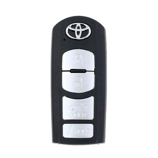 2017-2020 Toyota Yaris iA 4-Button Smart Key PN: {89904-WB001} WAZSKE13D01