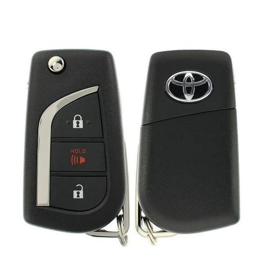 2019-2022 Toyota RAV4 3-Button Flip Key {PN: 89070-0R300} GQ4-73T