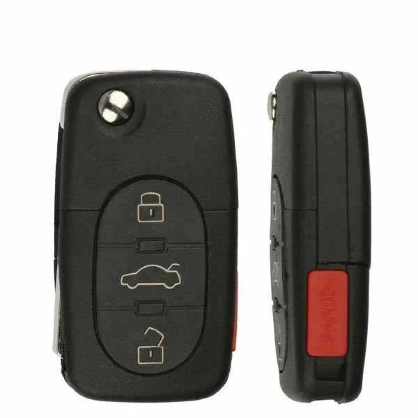 1997-2006 Audi / 4-Button Flip Key {PN: 4D0837231P} MYT8Z0837231 / 315 MHz