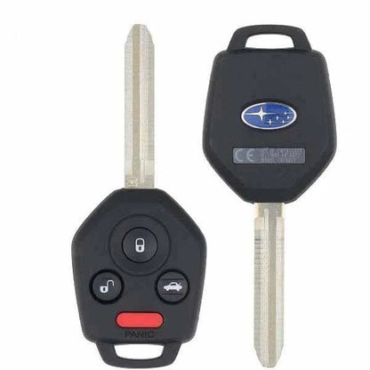 2019-2020 Subaru / 4-Button Remote Head Key / PN: 57497-XC01B / CWTB1G077 (H Chip) w/ Gray Interior Board Shell