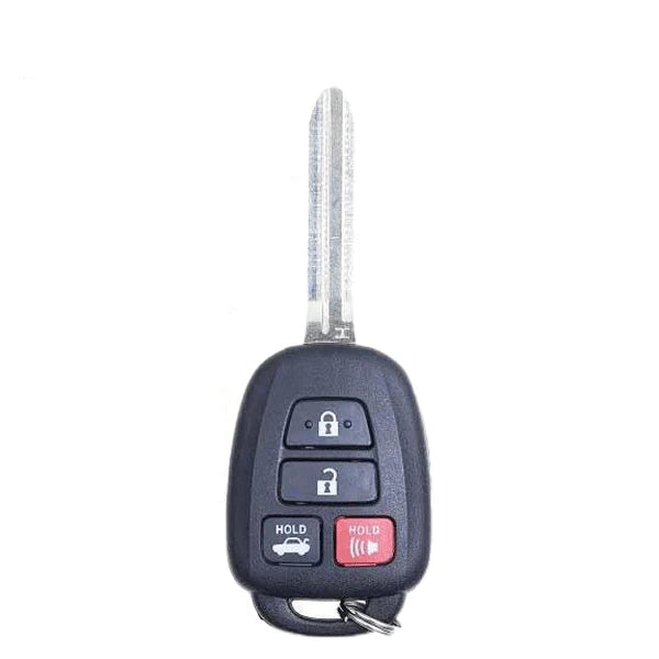 Price Guarantee 2012-2014 Toyota Camry 4-Button Remote Head Key, PN: 89070-06420, HYQ12BDM (G Chip)