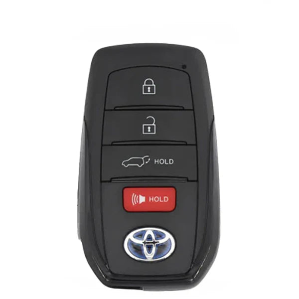 Price Guarantee 2021-2023 Toyota Venza / 4-Button Smart Key  PN: 8990H-48050 HYQ14FBX {Blue Hybrid Logo}