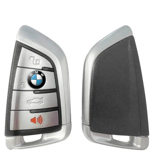 2015-2021 BMW G-Series 4-Button Smart Key {PN:9367401-01} N5F-ID21A Silver