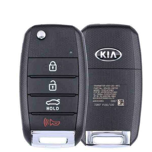 2018-2021 Kia Rio 4-Button Flip Key {PN: 95430-H9700} NYOSYEC4TX1611 (SC 4BT)