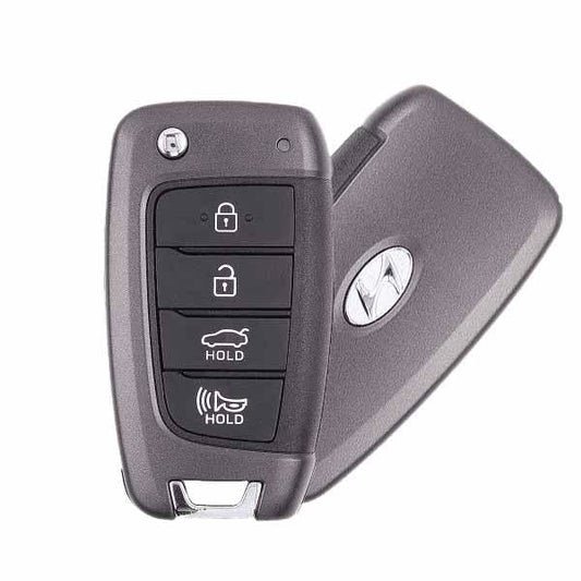 2018-2021 Hyundai Accent 4-Button Flip Key {PN: 95430-J0700} NYOSYEC4TX1707 (HC 4BT)
