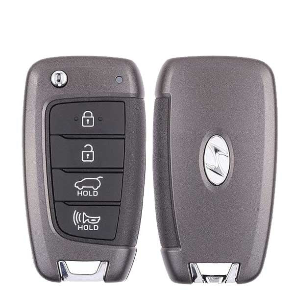 2018-2021 Hyundai Kona 4-Button Flip Key {PN: 95430 J9500} OSLOKA-450T (OS)
