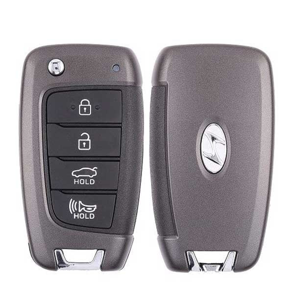 2019-2022 Hyundai Sonata 4-Button Flip Key {PN: 95430-L1000} TQ8-RKE-4F40