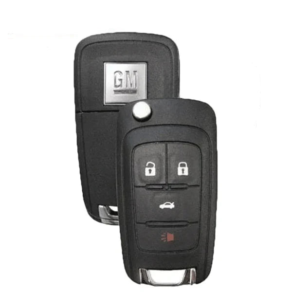 2010-2022 GMC Terrain / 4-Button Remote Flip Key {PN: 13504258} OHT01060512