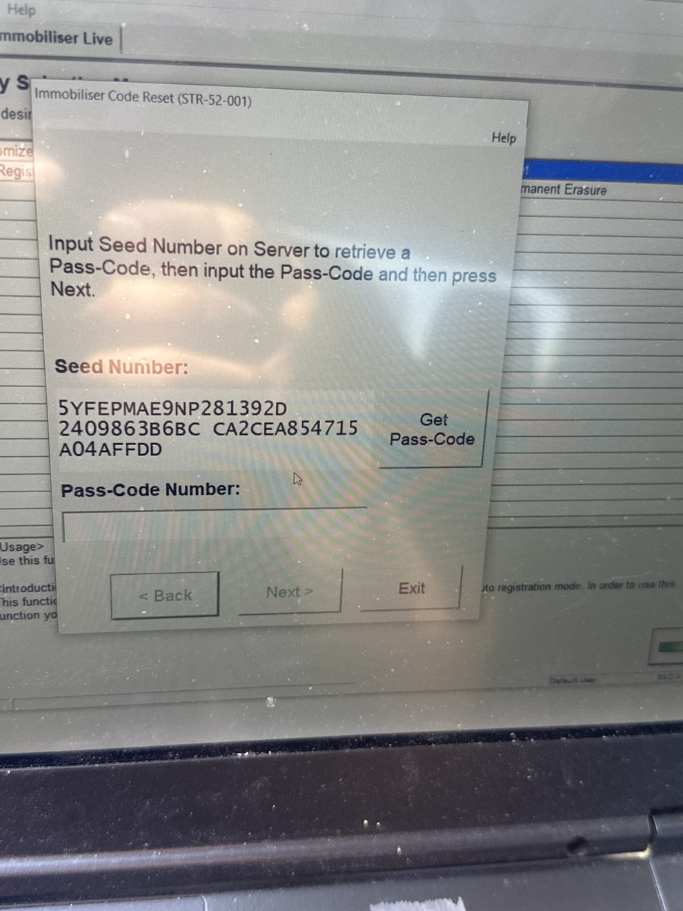 Rotuing Code Listing Screen $15 Toyota Rolling Code – Fleet Key Supply