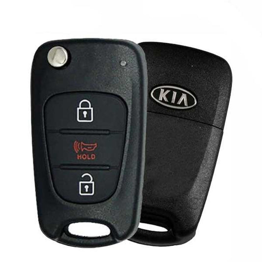 2010-2012 Kia Soul 3-Button Flip Key {PN: 95430-2K250} NYOSEKSAM11ATX