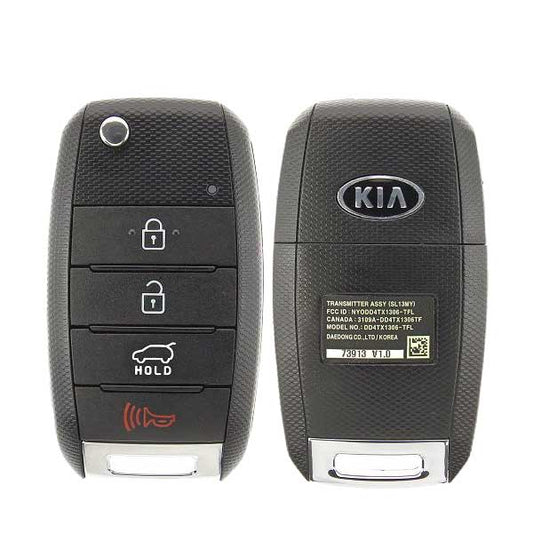 2014-2016 Kia Sportage / 4-Button Flip Key {PN: 95430-3W350} NYODD4TX1306-TFL (SL13MY)