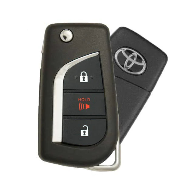 2017-2018 Toyota Corolla / 3-Button Remote Flip Key / PN: 89070-12C20 / HYQ12BFA