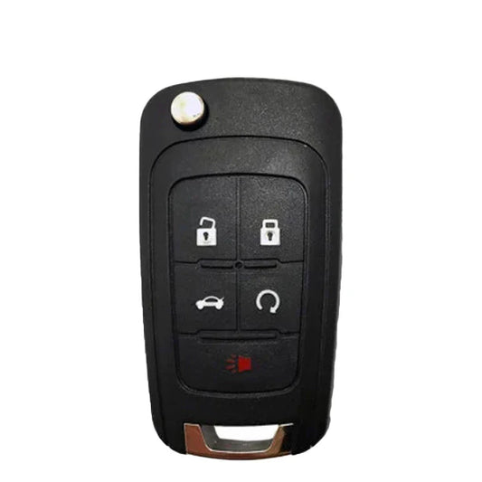 2012-2013 Chevrolet Buick GMC 5-Button Flip Key PN: {13504199} AVL-B01T2AC