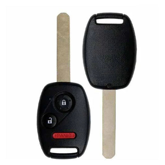 2005-2014 Honda 3-Button Remote Head Key { PN: 35111-SHJ-305 } OUCG8D-380H-A (OEM Recase)