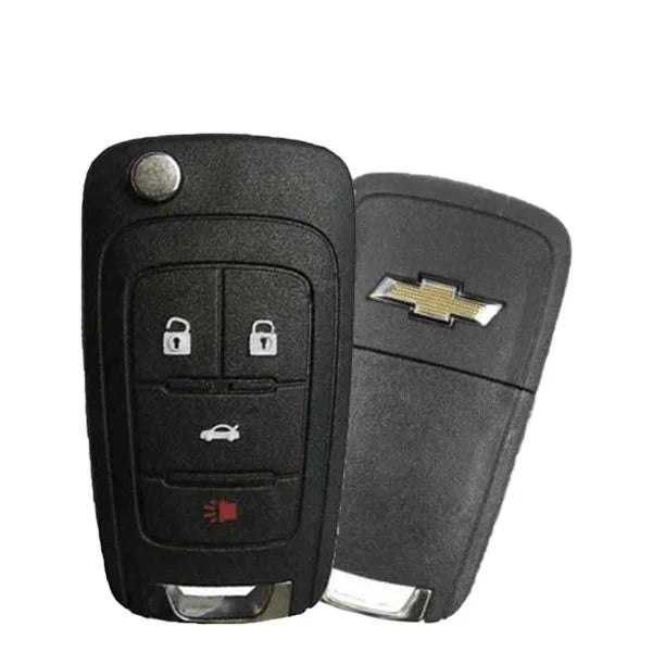 Chevrolet 2014-2016 / 4-Button Remote Flip-Key {PN: 13586489} KR55WK50073